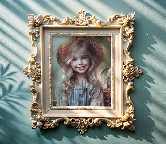fancy photo framing