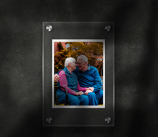 glass photo framing