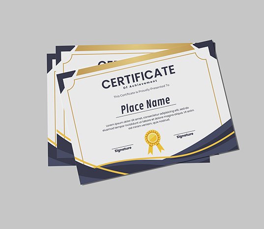 certificate designing