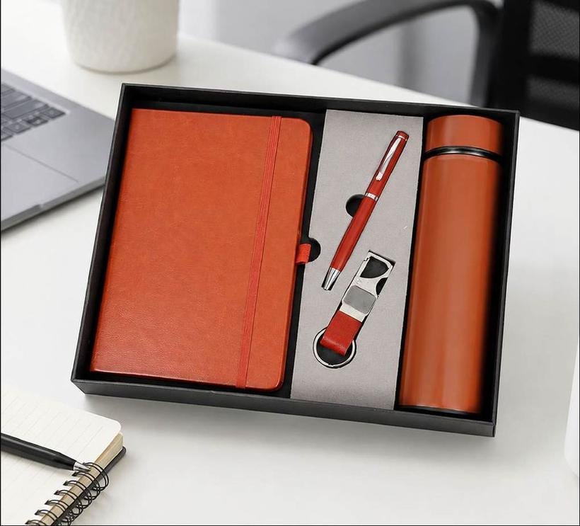 4-in-1 Notebook & Bottle Gift Set
