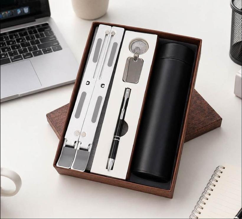 4-in-1 Bottle & Laptop Stand Set