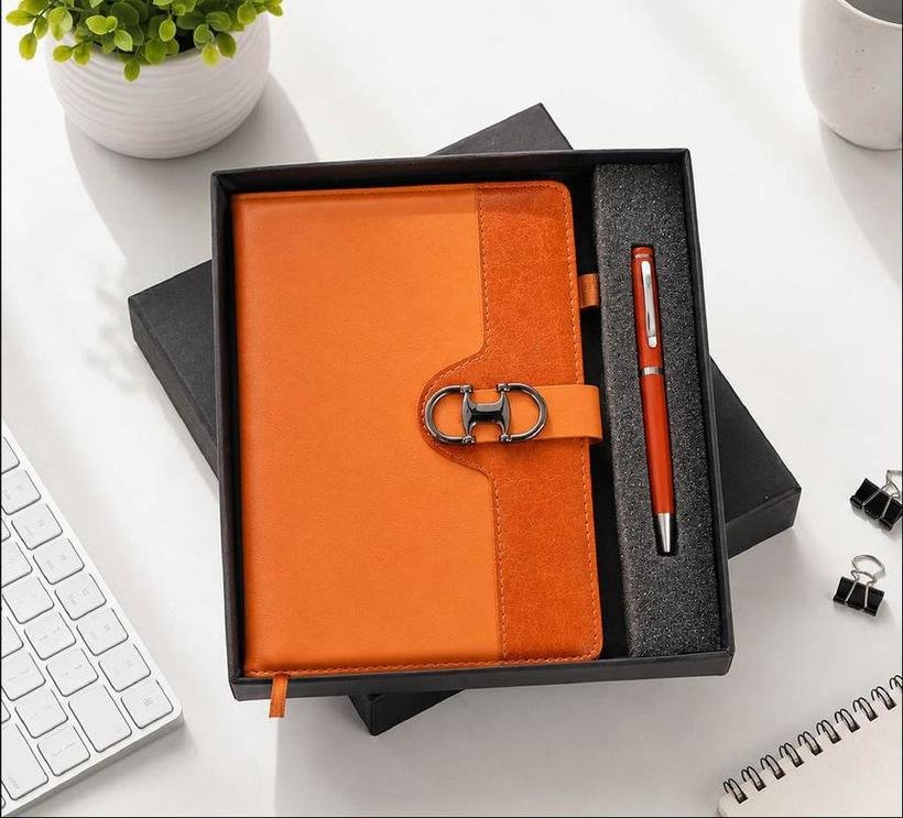 2-in-1 Buckle Notebook & Pen Set